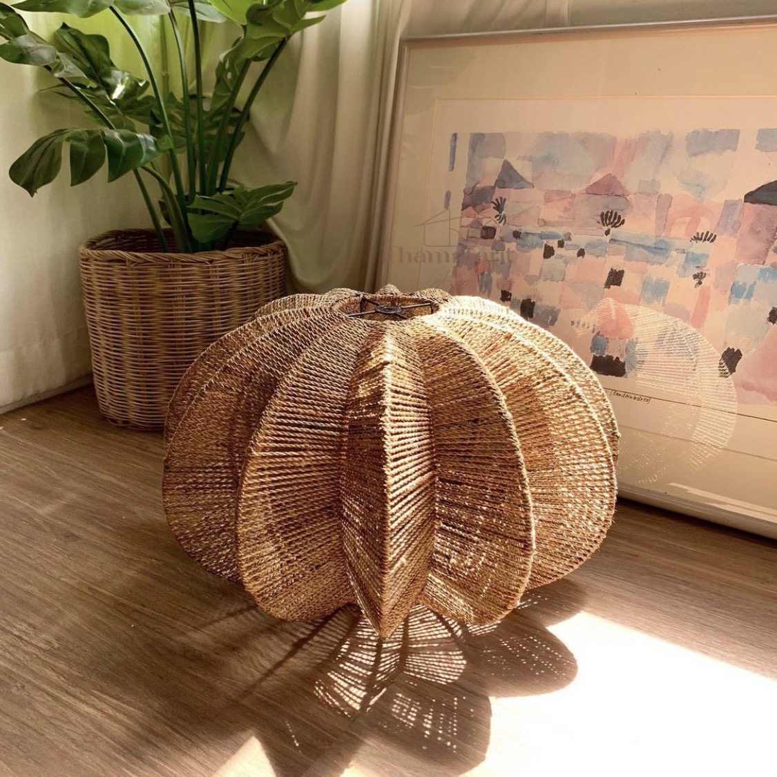Pumpkin Thread Lamp
